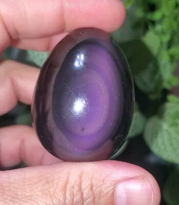 36mm Natural Rainbow Obsidian Sphere Sculpture Healing 1pc  • $12