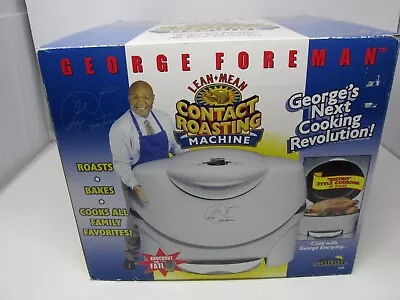 NEW George Foreman Lean-Mean Contact Roasting Machine Salton GV5 • $99.99