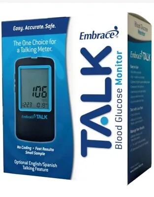 Embrace No-Code Talking Blood Glucose Meter System • $8.50