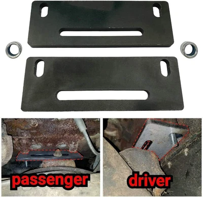 $17.99 • Buy For 83-97 Ford Ranger V8 Mounts Plate 2WD/4x4 302 Motor Mount Swaps Kit W/Screws