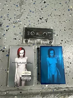 Marilyn Manson Mechanical Animals Cassette Blue Case 1998 • $29.99