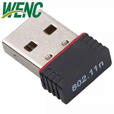 802.11n USB WIFI Dongle Mini Wireless LAN Network Adapter RTL8188 Windows 10 11 • $2.50