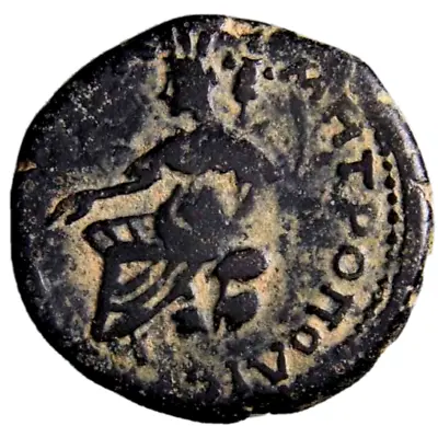 BIBLICAL City Coins Of Bible Judaea ARABIA Petra Septimius Severus Tyche W/COA • $69.72