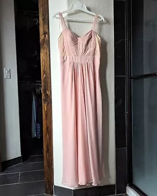 LM By Mignon Pink Maxi Dress Size 2 XS Small • $115