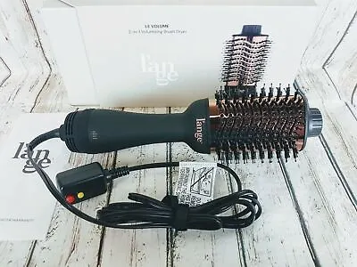 L’ange Hair Le Volume 2 In 1 Volumizing Brush Dryer Black & Gold 75 Mm • $44.98