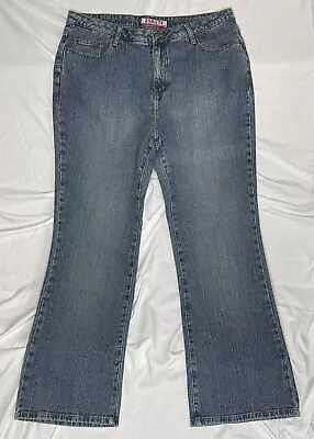 Zana Di Jeans Bootcut High Rise Cotton Blend Denim Women's Sz. 18 • $7.19
