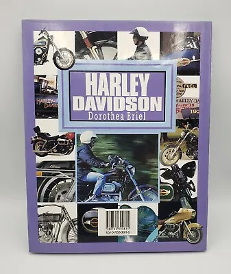 Harley Davidson By Dorothea Briel Hardcover Chartwell Books Inc 1994  • $4.95