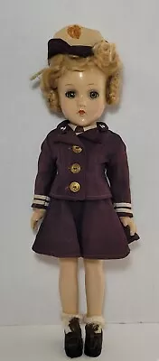 Vintage Madame Alexander World War II Composition Doll Navy WAVES • $349.94