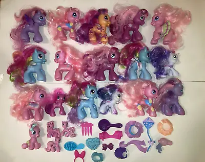 My Little Pony MLP Lot Of G3.5 Ponies 16 Starsong Cheerilee + Newborn Cutie • $39.99