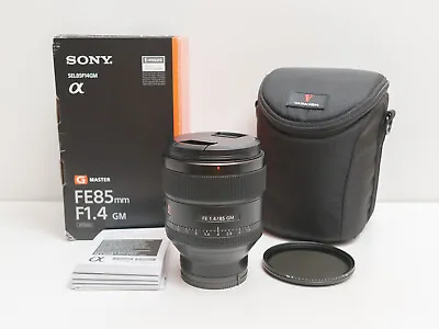 $1500 • Buy Sony FE 85mm F1.4 GM Full-frame Lens