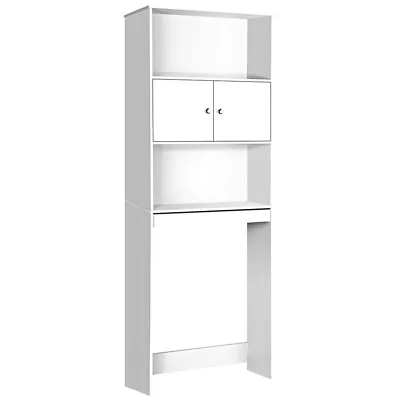 Artiss Bathroom Storage Cabinet Organiser Laundry Cupboard Toilet Shelf • $71.78