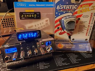 General Lee Cb Radio With Galaxy Frequency Counter And Astatic 636 Microphone  • $429.99