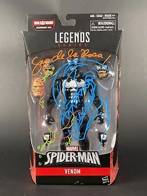 Sam De La Rosa Signed & Sketched Venom Marvel Legends Figure Jsa Witness • $299.99