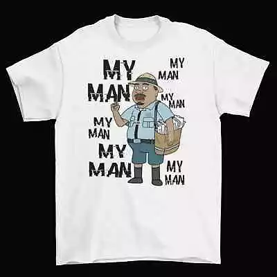 My Man Mailman T-Shirt  Funny Cotton Unisex Cartoon Size  S-5XL • $19.99