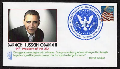 2009 1st Obama-Biden Inauguration - Unknown-Maker WDC Inaugural Cover NR715 • $2.65