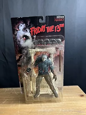 1998 Mcfarlane Toys Movie Maniacs Friday The 13th Jason Voorhees  Figure New • $36.51