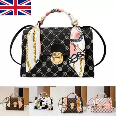 £6.14 • Buy Leather Messenger Luxury Crossbody Bag Womens Designer Shoulder Bags Handbags UK