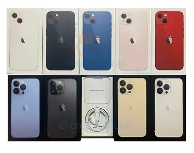 $12.99 • Buy Original Box For Apple IPhone 13, 13 PRO, 13 PRO MAX, 13 Mini With Cable Option