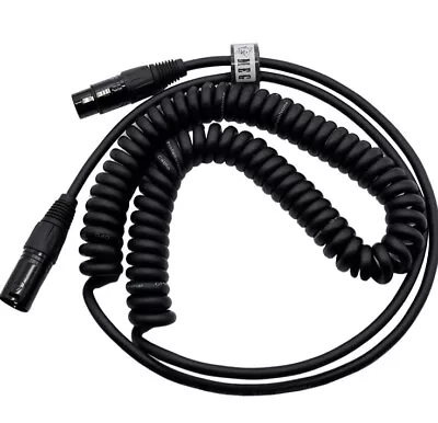 3 Pin XLR Microphone Cable Male To Female Balanced Patch Lead Mic 3m 10 Feet • £6.95