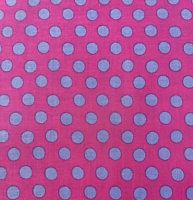 Spot - GP70 - Shocking Pink - Fabric From Kaffe Fassett • £2.99