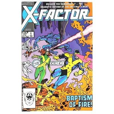 X-Factor (1986 Series) #1 In Near Mint Minus Condition. Marvel Comics [c& • £30.79