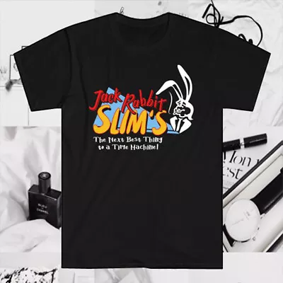 Jack Rabbit Slim's Restaurant Logo Pulp Fiction Men's Black T-Shirt Size S-5XL • $20.24