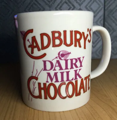 £6 • Buy Cadbury's Dairy Milk Chocolate Retro Vintage Style Mug Staffordshire Tableware