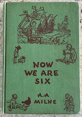 $15.95 • Buy NOW WE ARE SIX. AA Milne. 1940. 145th Printing