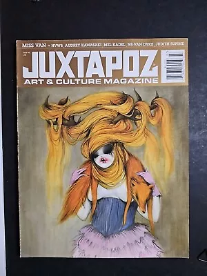 Juxtapoz Magazine July 2008 No. 90 Miss Van Hvw8 Audry Kaeaski Mel Kadel • $18