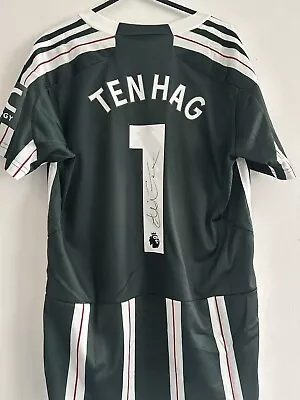 Erik Ten Hag Manchester United Signed Shirt • £85