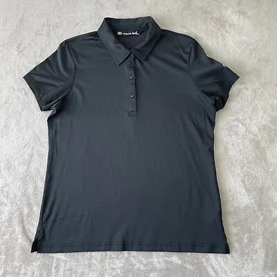 Travis Mathew X LA Kings 2014 Champs Polo Shirt Women Black Golf Top Stanley Cup • $40.27