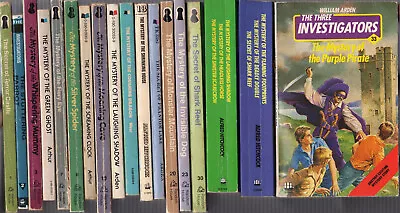 SET OF 20 ALFRED HITCHCOCK AND THE THREE INVESTIGATORS Pbs • $174.99