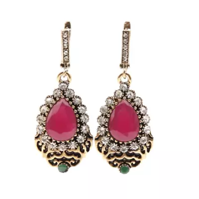 NWOT Turkish Middle Eastern Design Vintage Dangle Earrings • $28