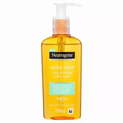 Neutrogena Clear&defence Facial Wash 200ml Visibly Clear Spot Proofing Daily - • $23.40