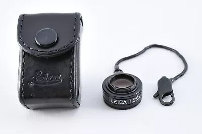 [Near MINT] Leica Viewfinder Magnifier Loupe 1.25x 12004 For M Cameras JAPAN • $239.99