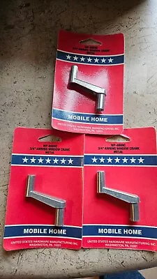 Mobile Home Lot Of 3 Wp-8889c 3/4  Awning Window Cranks • $21