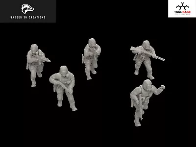 5 X SAS Operatives  - Wargames / Tabletop / Role Play • £9