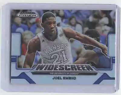 2022 Panini Prizm Draft Picks #WS-JE Joel Embiid Widescreen Silver • $4.95