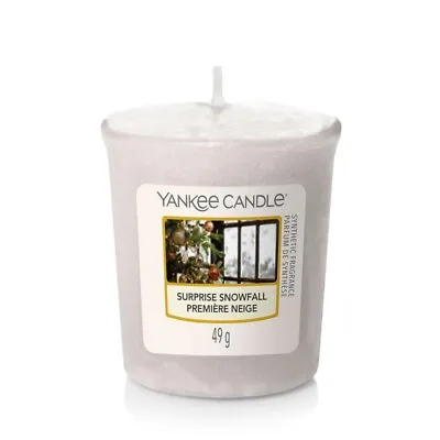 6 X 49g Yankee Candle Votives - Rare  - Surprise Snowfall • £9.95