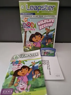 Dora The Explorer Wildlife Rescue Game For Leapfrog Leapster Used  • £4.75