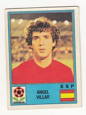 Rare 1980 Panini Angel Villar Euro Uefa Cup Unused Soccer Sticker !!  • $6.99