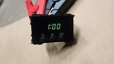 1996-2002 Toyota 4Runner OEM Dash Center JECO Digital Clock Tested Working GREEN • $55