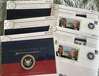 Usps-obama/biden Inauguration Day Official Commemorative Souvenir -5 Sealed • $40