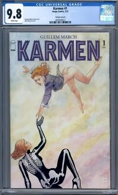 Karmen #1  Milo Manara Variant    Image Comics   1st Print CGC 9.8 • $42.49