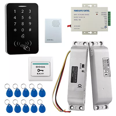 Door Entry Controller RFID Card Reader Keypad Bolt Lock Security Access System • £66.67
