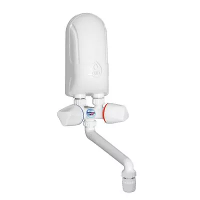 Instant Electric Hot Water Heater Boiler Hand Wash 37-55kW White Plastic Spout • £97.99