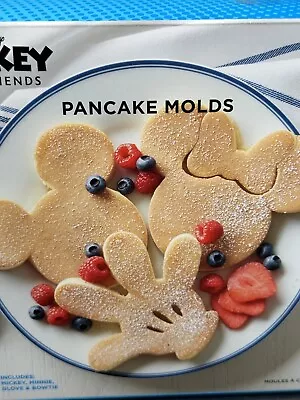 Disney Mickey And Friends Pancake Molds From Williams Sonoma NEW OPEN BOX • $19.99