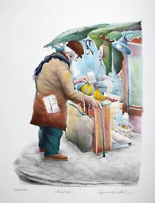$600 • Buy Seymour Rosenthal, Good Pick, Lithograph, Signed And Numbered In Pencil