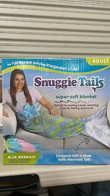 As Seen On Tv Adult Snuggie Tails Super Soft Blanket Purple Mermaid Brand New • $12.99