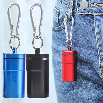 £5.81 • Buy Portable Ashtray With Lid Aluminum Storage Tube Windproof Cigarettes Ashtray Lc